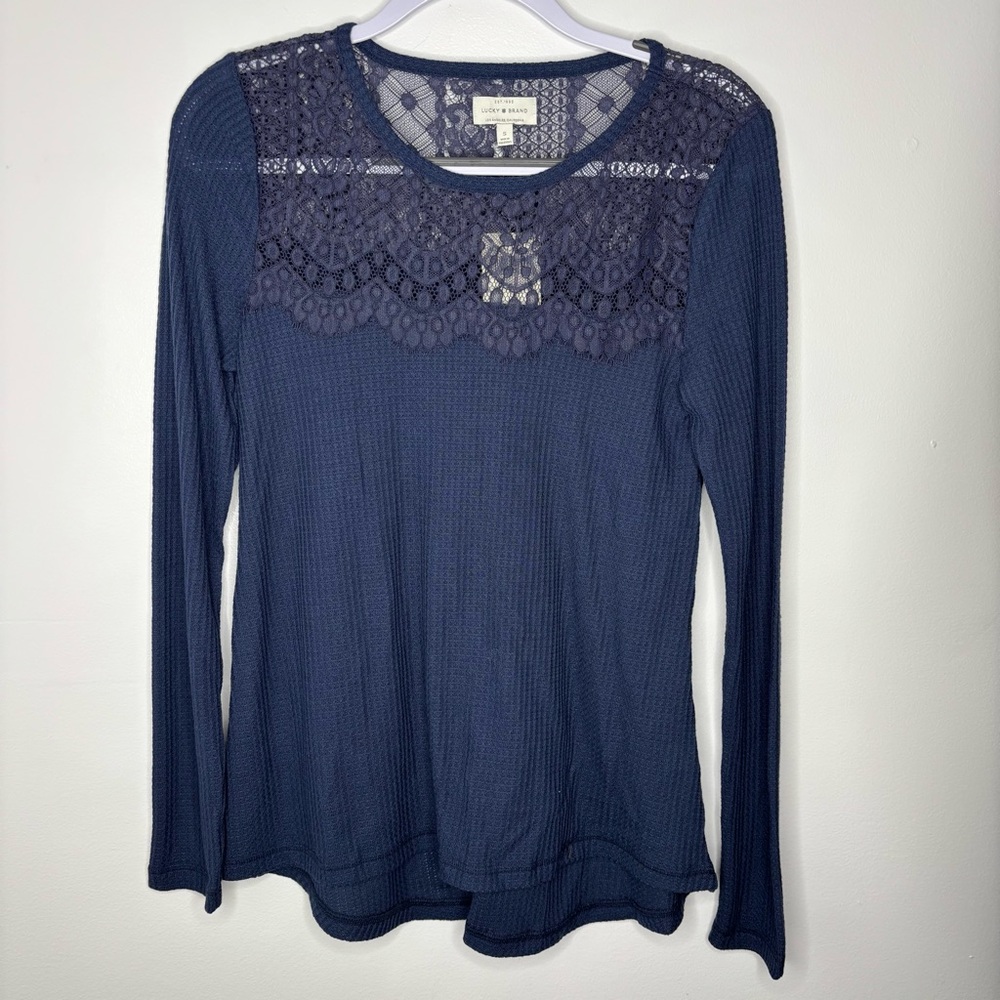 Lucky Brand Waffle Top